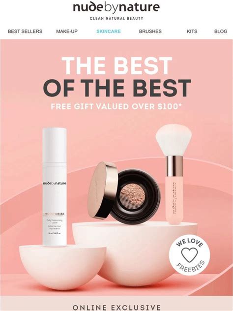 Nude By Nature Bag Our Daily Superstar Trio Freebie Milled