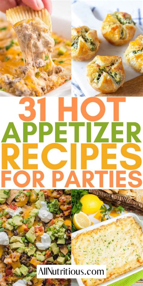 31 Hot Appetizers For The Best Party All Nutritious