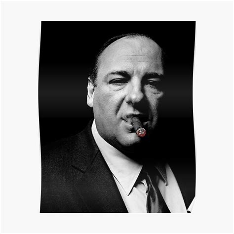 "Tony Soprano cigar" Poster for Sale by Luigi-Jekan | Redbubble