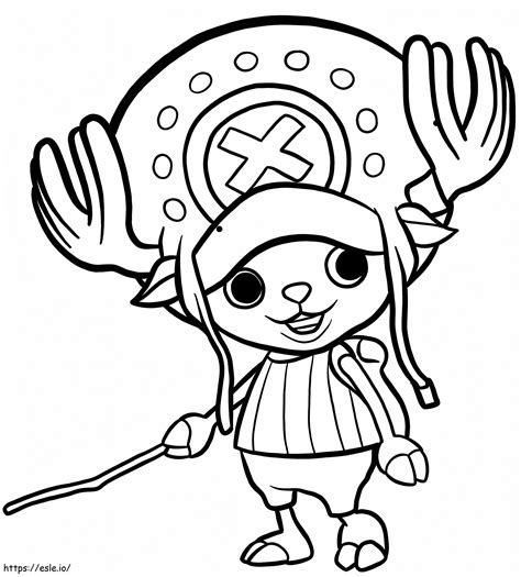 1585642520 One Piece Tony Tony Chopper 1024X1024 1 coloring page