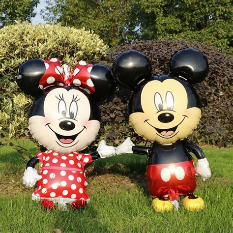 Bal Es Metalizados Do Mickey Mouse Pe As Decora O De Festa De