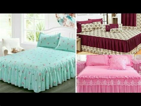 Classically Frilly Bed Sheet Designs Wooooow Outstanding Bridal