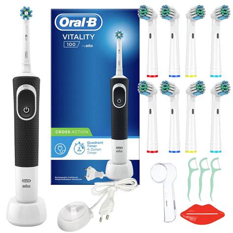 Szczoteczka Oral B Vitality 100 Czarna 8 Precision Osłonka Oral B