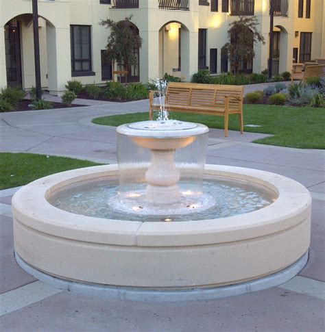 contemporary fountain jets