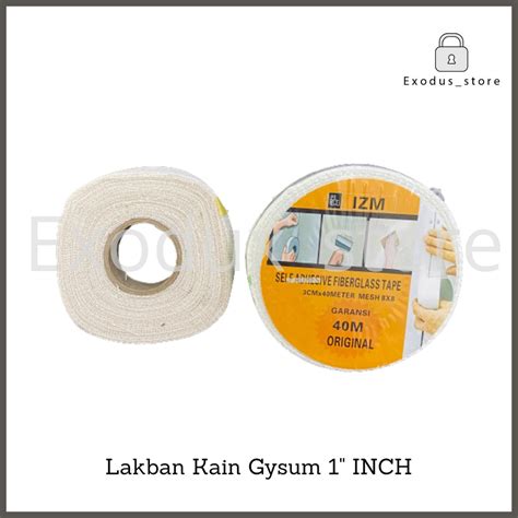 Jual Kasa Gypsum Lakban Kain Gypsum Kain Kasa Gipsum 1 Inch