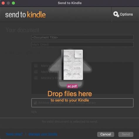 How To Send A Pdf File To Your Kindle Device Android Authority