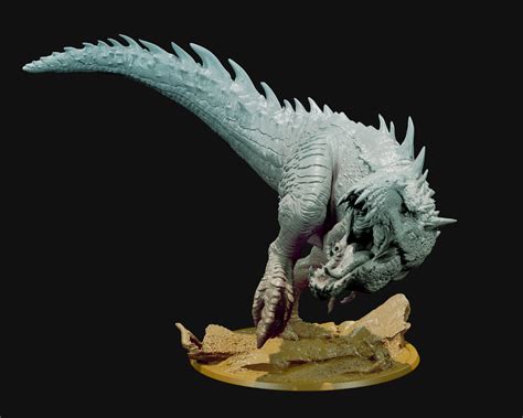 Tyrannosaurus-rex Miniature for D&D Pathfinder Rpgs and | Etsy