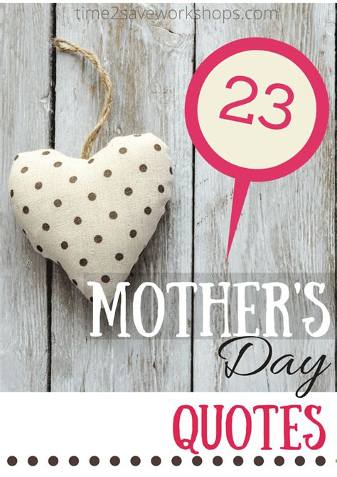 Mothers Day Quotes (For Cards & DIY Gifts) - Kasey Trenum