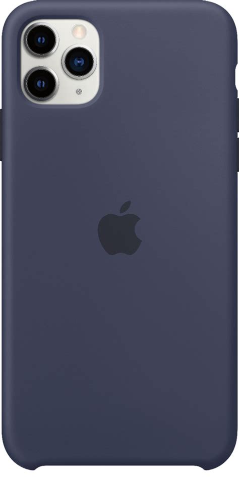 Questions and Answers: Apple iPhone 11 Pro Max Silicone Case Midnight