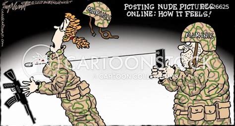 Naked Marines Cartoons And Comics Funny Pictures From CartoonStock