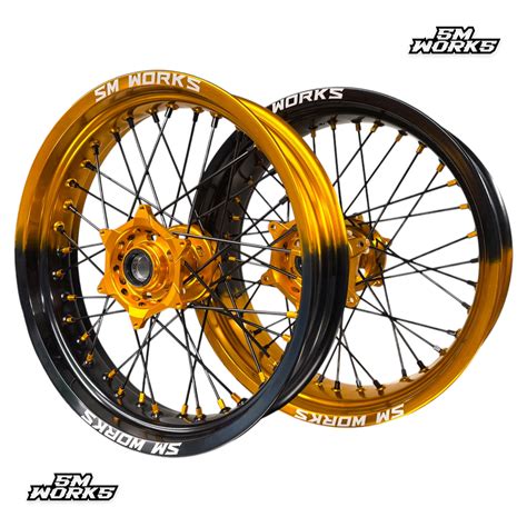 Husqvarna Full Custom Supermoto Felgen – SM WORKS - CUSTOM SUPERMOTO WHEELS