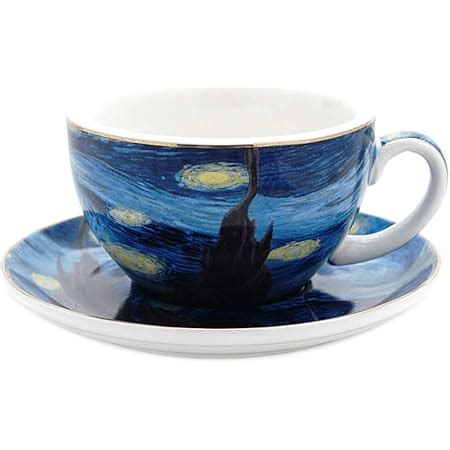 Amazon Coffeezone Vincent Van Gogh Art The Starry Night Porcelain