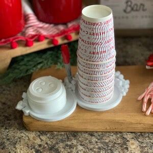 Marshmallow Party Cup Holder For Hot Cocoa Bar Hot Chocolate Bar Decor Etsy