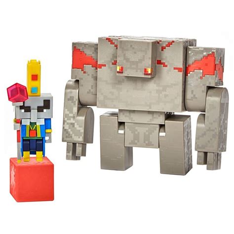 Mattel MINECRAFT DUNGEONS Zestaw Figurek Arcyzłosadnik i Golem GND38
