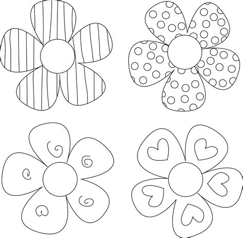Cut Out Spring Craft Templates
