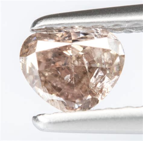 Diamond Ct Natural Fancy Pinkish Brown I No Catawiki