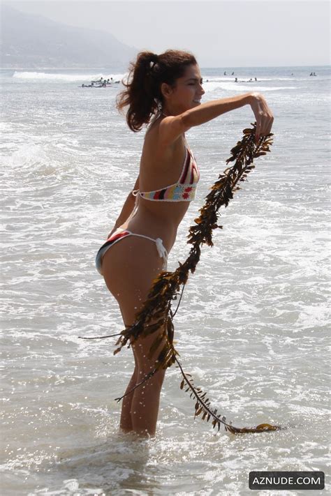 Blanca Blanco Sexy Bikini While Having A Fun Beach Day In Malibu Aznude