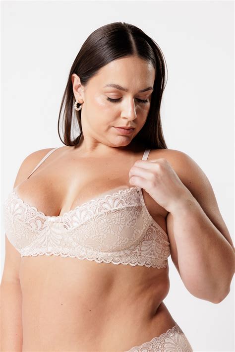 Suti Meia Ta A De Renda Sem Bojo Nude Suspiro Ntimo