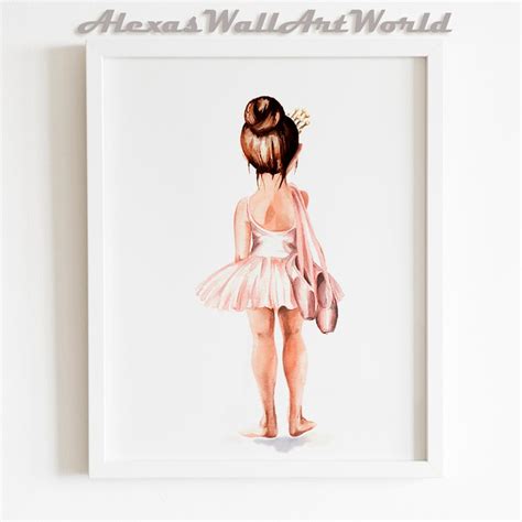 Brunette Ballerina Etsy