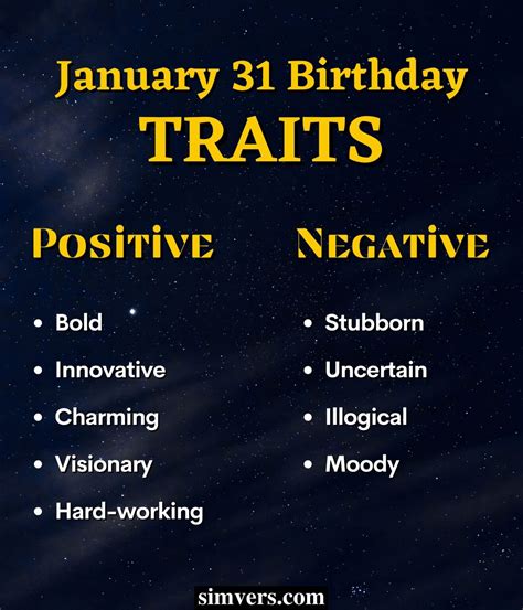 January 31 Zodiac: Birthday, Traits, & More (An Ultimate Guide)