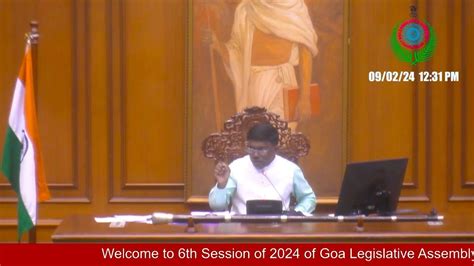 Goa Speaker To Summon Former Minister In The House Goa News Hub