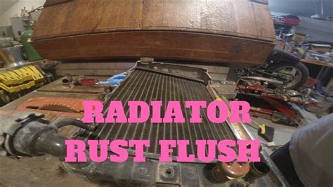 How To Flush Rust From Cooling System