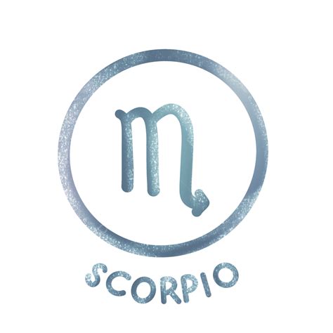 Scorpio Zodiac Hd Transparent Scorpio Zodiac Sign Glitter Scorpio