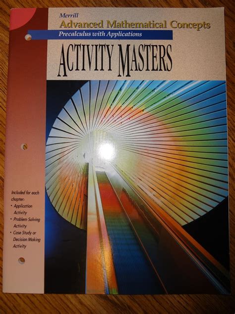 Activity Masters: Precalculus with Applications (Advanced Mathematical ...