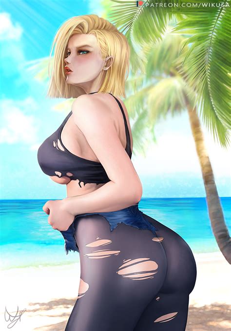 Android 18 By Wikusa Hentai Foundry