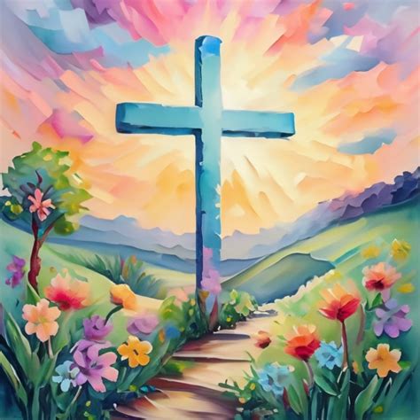 Easter Sunrise Art Free Stock Photo Public Domain Pictures