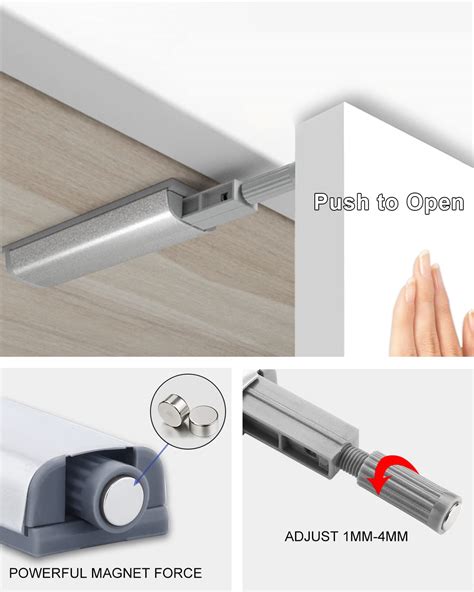 Magnetic Push Latches For Cabinets Jiayi Push To Open Cabinet Hardware