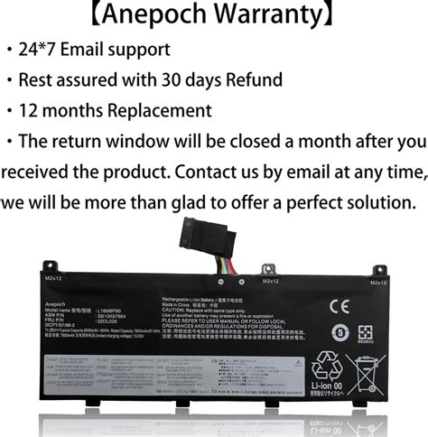 L18M6P90 Laptop Battery Replacement For Lenovo Thinkpad P53 Series Note