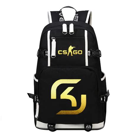 Cs Go Fnatic Virtus Pro Sk Gaming Ninjas In Pyjamas School Backpack