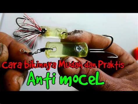 cara bikin lure dari sikat gigi / umpan casting gabus - YouTube