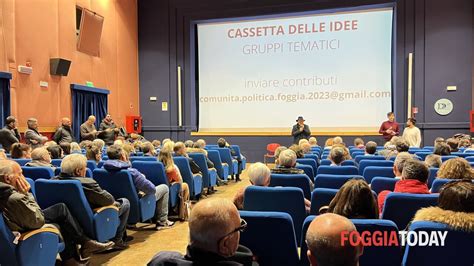 Assemblea pubblica per una nuova Comunità politica per il riscatto di