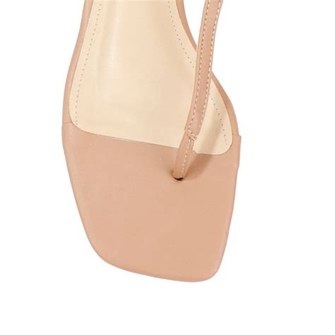 Sandália Rasteira Vestige Peladinha Nude Vestige Sapatos Roupas Bolsas e Acessórios