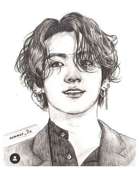 Jungkook Whiteboard Drawing Np