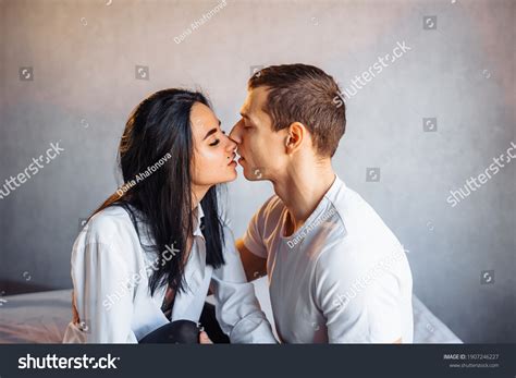 Beautiful Passionate Couple Having Sex On Stock Photo Shutterstock