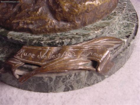 Antique Bronze Nude Nymph Blowing Pipes E Drouot For Sale Antiques Classifieds