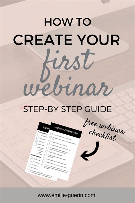 How To Create Your First Webinar Webinar Marketing Webinar Webinar