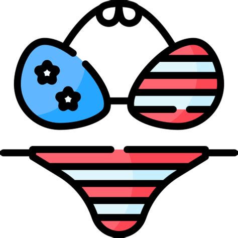 Icono De Bikini Special Lineal Color