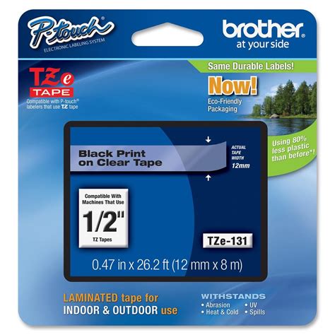 Brother Tz Label Tape Cartridge