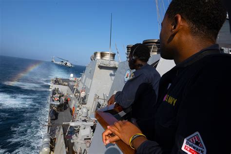 DVIDS Images USS Mason Sailors Conduct Routine Operations In