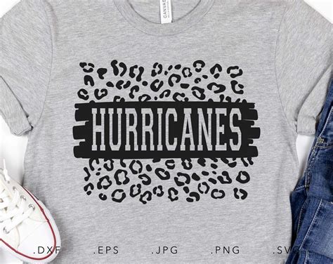 hurricanes svg png dxf jpg eps hurricanes leopard print
