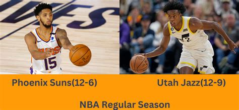 PHX Vs UTA Dream11 Prediction NBA Live Phoenix Suns Vs Utah Jazz