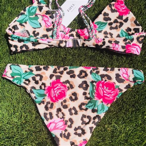 Swim Nwt Multicolored Two Piece Bikini Poshmark