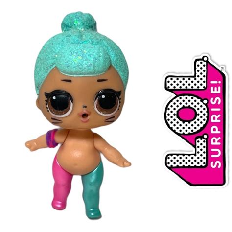 L O L Surprise Toys Lol Surprise Bling Series 2 Aqua Glitter Girl Troublemaker Nude Poshmark