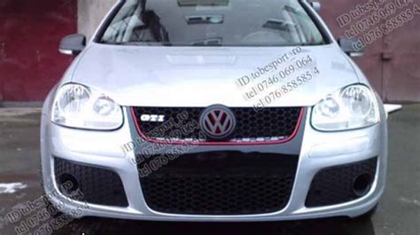 Bara Fata Golf Gti Plastic Completa Cu Proiectoare