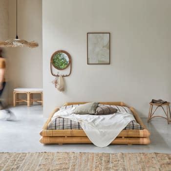 Letto In Rattan Incannucciato X Cm Michelle Maisons Du Monde