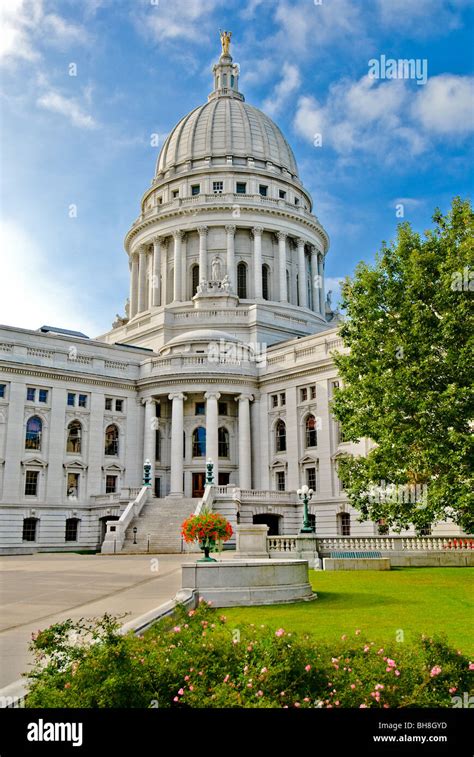 Wisconsin State Capitol, Madison, Wisconsin Stock Photo - Alamy 
